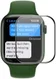 Apple Watch 7 / 8 / 9 45MM Screenprotector - 3D Soft TPU - Zwart afbeelding 1