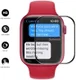 Apple Watch 7 / 8 / 9 45MM Screenprotector - 3D Soft TPU - Zwart afbeelding 3