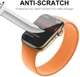 Apple Watch 7 / 8 / 9 45MM Screenprotector - 3D Soft TPU - Zwart afbeelding 4