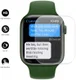 Apple Watch 7 / 8 / 9 45MM Screenprotector - 3D Soft TPU - Zwart (2-Pack) afbeelding 3