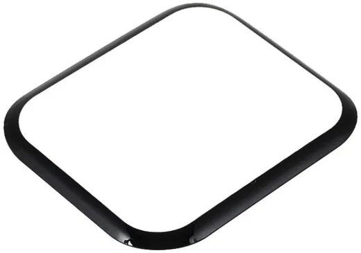 Apple Watch 7 / 8 / 9 45MM Screenprotector - 3D Folie - Zwart (2-Pack) afbeelding 3