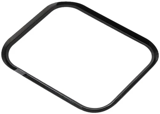 Apple Watch 7 / 8 / 9 45MM Screenprotector - 3D Folie - Zwart (2-Pack) afbeelding 4
