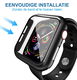 Apple Watch 7/8/9 45MM Hoesje met Tempered Glass - Plastic Bumper - Groen afbeelding 4