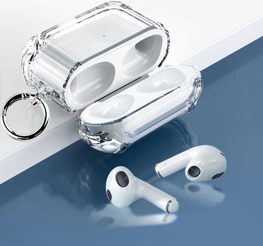 Apple AirPods 3 Hoesje TPU Case Transparant afbeelding 3