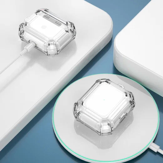 Apple AirPods 3 Hoesje TPU Case Transparant afbeelding 4