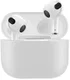 Apple AirPods 3 Flexibel Zacht Siliconen Hoesje Wit afbeelding 1