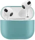 Apple AirPods 3 Flexibel Zacht Siliconen Hoesje Groen afbeelding 1