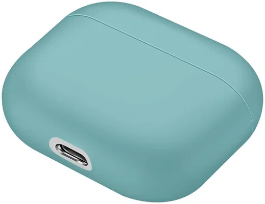 Apple AirPods 3 Flexibel Zacht Siliconen Hoesje Groen afbeelding 3