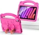 Dux Ducis Panda Apple iPad Mini 6 Kinder Tablethoes met Handvat Roze afbeelding 2