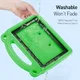 Dux Ducis Panda Apple iPad Mini 7/6 Kinder Tablethoes met Handvat Groen afbeelding 6