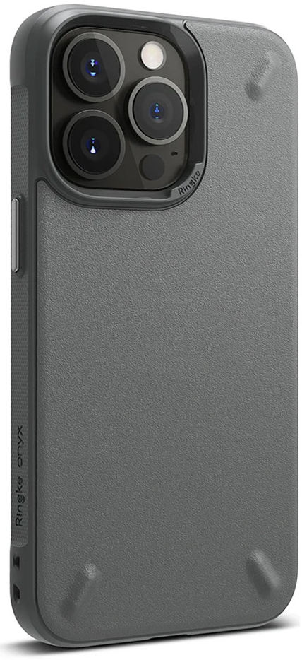 Ringke Onyx Apple iPhone 13 Pro Max Hoesje Flexibel TPU Grijs afbeelding 1