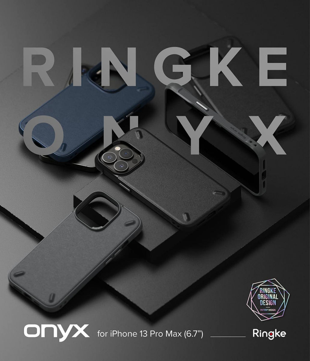 Ringke Onyx Apple iPhone 13 Pro Max Hoesje Flexibel TPU Grijs afbeelding 4