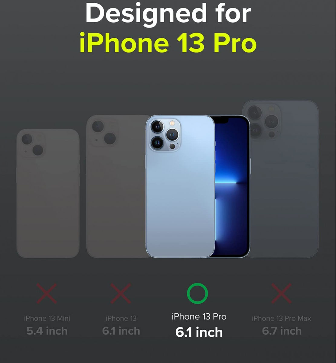 Ringke Onyx Apple iPhone 13 Pro Hoesje Flexibel TPU Grijs afbeelding 10