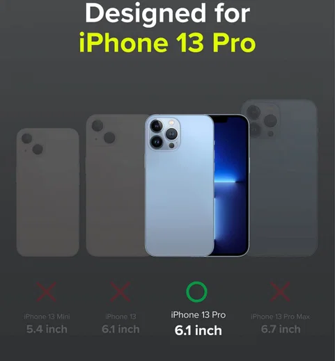 Ringke Onyx Apple iPhone 13 Pro Hoesje Flexibel TPU Grijs afbeelding 10