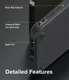 Ringke Onyx Apple iPhone 13 Pro Hoesje Flexibel TPU Grijs afbeelding 6