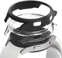 Ringke Slim - Samsung Galaxy Watch 4 40MM Hoesje (2P) - Transparant Zwart