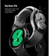 Ringke Slim - Samsung Galaxy Watch 4 40MM Hoesje (2P) - Transparant Zwart afbeelding 6