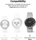 Ringke Slim - Samsung Watch 4 Classic 46MM Hoesje (2P) - Transparant Zwart afbeelding 9