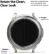 Ringke Slim - Samsung Watch 4 Classic 46MM Hoesje (2P) - Transparant Zwart afbeelding 5