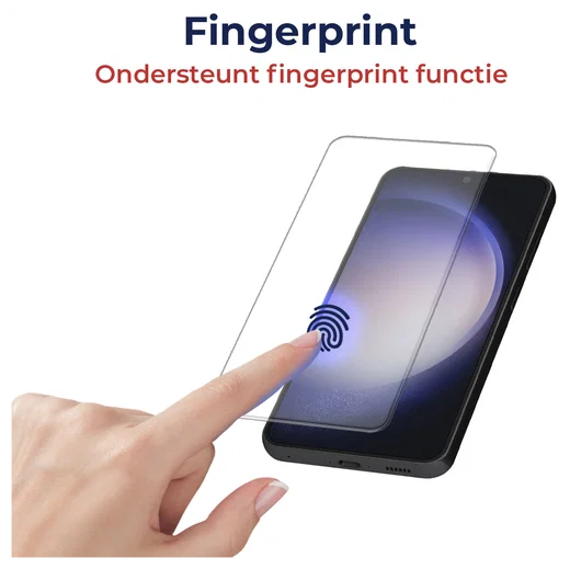 Rosso Samsung Galaxy S21 FE Tempered Glass Fingerprint & Case Friendly afbeelding 2
