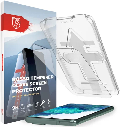 Rosso Samsung Galaxy S21 FE Tempered Glass Fingerprint & Case Friendly afbeelding 1