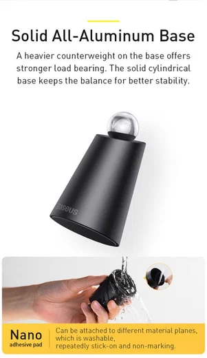 Baseus Simple 15W Draadloze Oplader voor Apple MagSafe met Stand Zwart afbeelding 25
