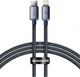 Baseus Crystal Series USB-C naar Apple Lightning Kabel 20W 1.2M Zwart afbeelding 1