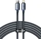 Baseus Crystal Series USB-C naar Apple Lightning Kabel 20W 2M Zwart afbeelding 1