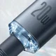 Baseus Crystal Series USB-C naar Apple Lightning Kabel 20W 2M Zwart afbeelding 12