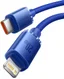 Baseus Crystal Series USB-C naar Apple Lightning Kabel 20W 2M Blauw afbeelding 2