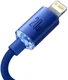 Baseus Crystal Series USB-C naar Apple Lightning Kabel 20W 2M Blauw afbeelding 7