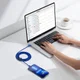 Baseus Crystal Series USB-C naar Apple Lightning Kabel 20W 2M Blauw afbeelding 9