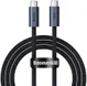 Baseus Flash Series USB-C naar USB-C Kabel 8K 60HZ Video 100W 1M Grijs afbeelding 1