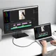 Baseus Flash Series USB-C naar USB-C Kabel 8K 60HZ Video 100W 1M Grijs afbeelding 12