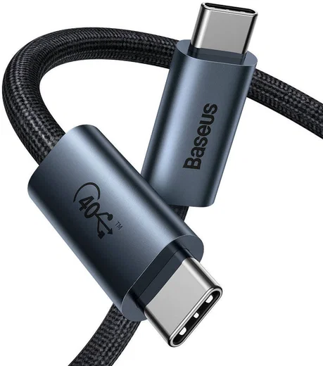 Baseus Flash Series USB-C naar USB-C Kabel 8K 60HZ Video 100W 1M Grijs afbeelding 3