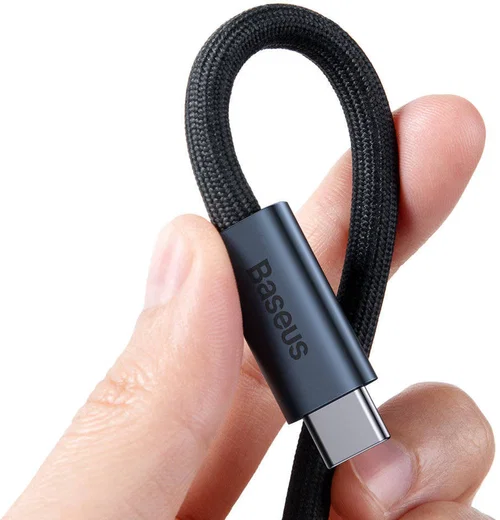 Baseus Flash Series USB-C naar USB-C Kabel 8K 60HZ Video 100W 1M Grijs afbeelding 5