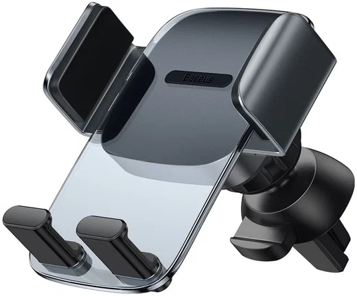 Baseus Easy Control Telefoonhouder Auto voor Ventilatierooster Zwart afbeelding 1