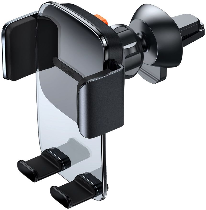 Baseus Easy Control Telefoonhouder Auto voor Ventilatierooster Zwart afbeelding 3