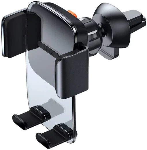 Baseus Easy Control Telefoonhouder Auto voor Ventilatierooster Zwart afbeelding 3