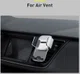 Baseus Easy Control Telefoonhouder Auto voor Ventilatierooster Zilver afbeelding 13