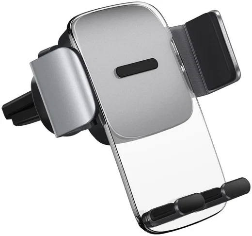 Baseus Easy Control Telefoonhouder Auto voor Ventilatierooster Zilver afbeelding 14