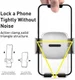 Baseus Easy Control Telefoonhouder Auto voor Ventilatierooster Zilver afbeelding 5