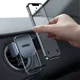 Baseus Easy Control Telefoonhouder Auto Rond Ventilatierooster Zwart afbeelding 1