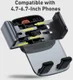 Baseus Easy Control Telefoonhouder Auto Rond Ventilatierooster Zwart afbeelding 8
