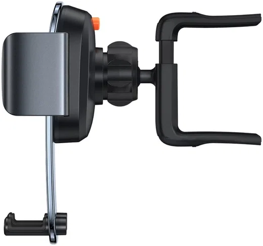 Baseus Easy Control Telefoonhouder Auto Rond Ventilatierooster Zwart afbeelding 3