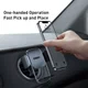Baseus Easy Control Telefoonhouder Auto Rond Ventilatierooster Zwart afbeelding 4