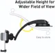 Baseus Telefoonhouder Auto Dashboard/Ventilatierooster Zilver afbeelding 10