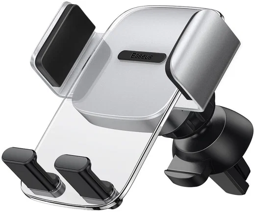 Baseus Telefoonhouder Auto Dashboard/Ventilatierooster Zilver afbeelding 12