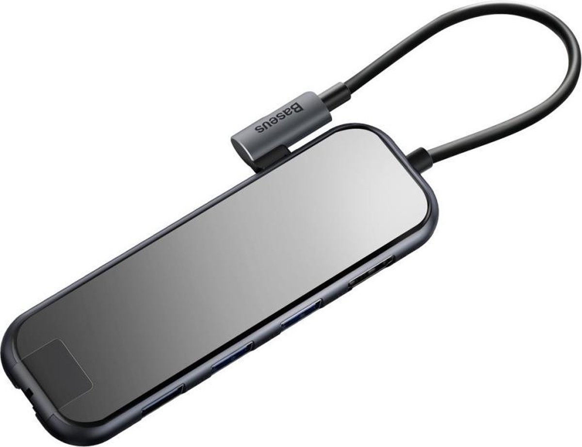 Baseus USB 3.0 / USB-C PD / HDMI 4K / RJ45 LAN Hub 60W Laptop/MacBook afbeelding 15