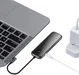 Baseus USB 3.0 / USB-C PD / HDMI 4K / RJ45 LAN Hub 60W Laptop/MacBook afbeelding 3